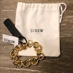 NWT J CREW BRACELET GOLD